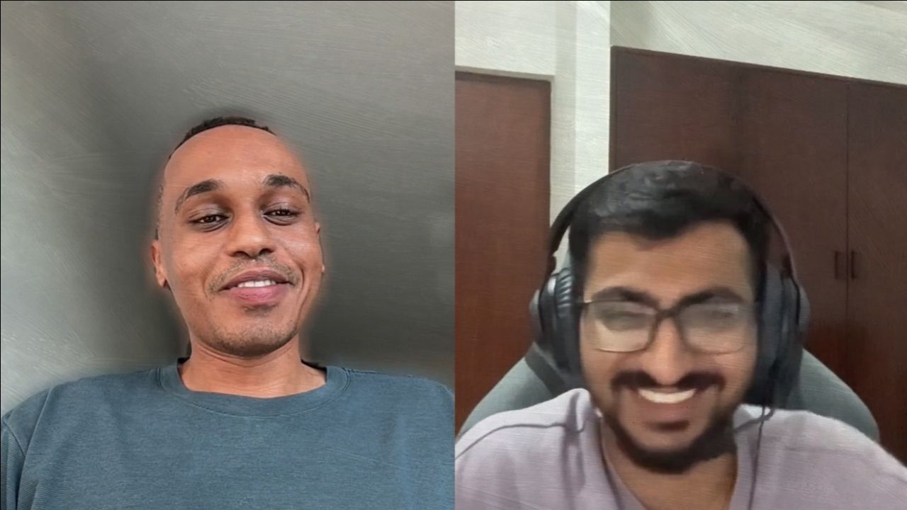 Mayur Mistry podcast cover featuring Mohamed Adil discussing Awatif